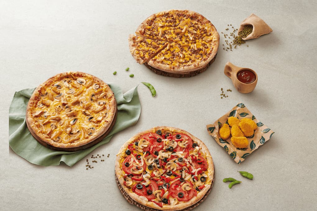pizza vegana