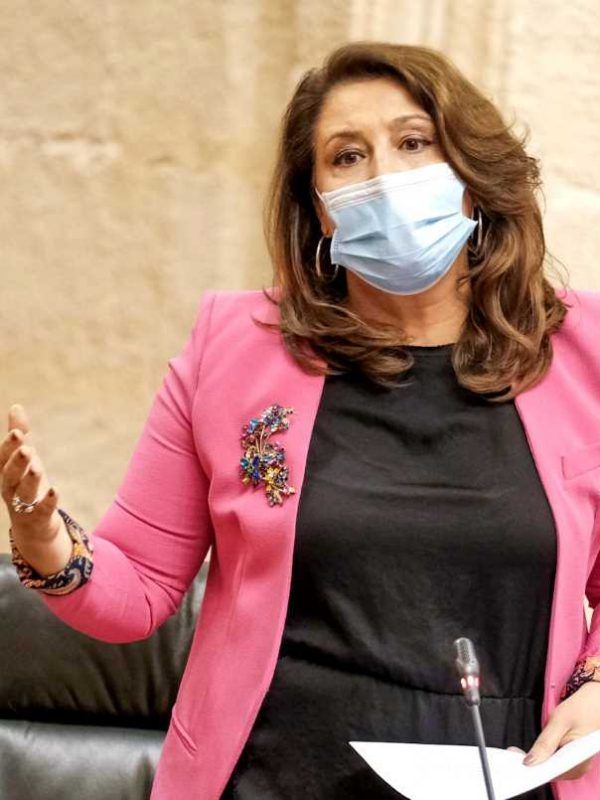 Carmen crespo en el parlamento andaluz