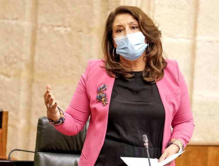 Carmen crespo en el parlamento andaluz