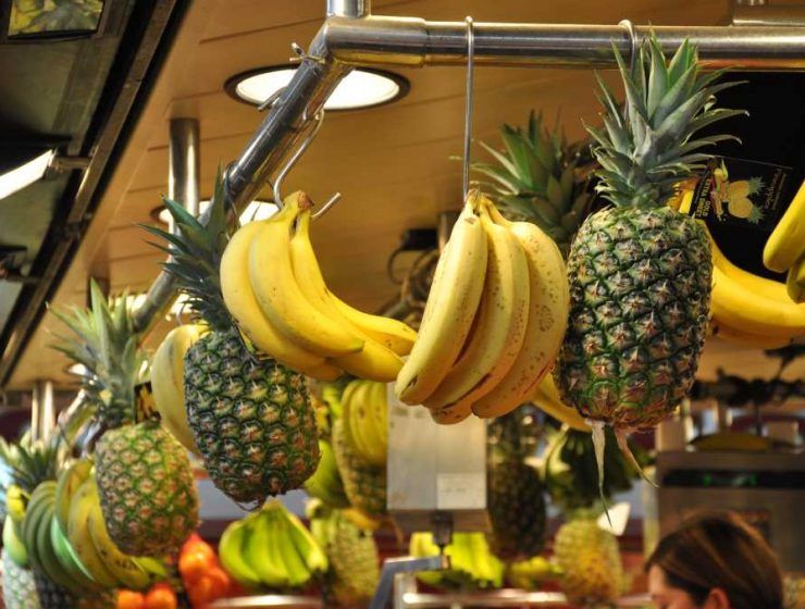 frutas importación subtropicales