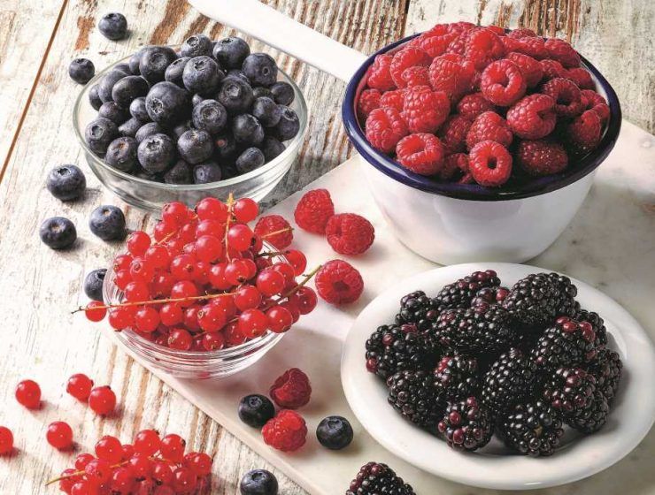 frutos rojos en Carrefour ok