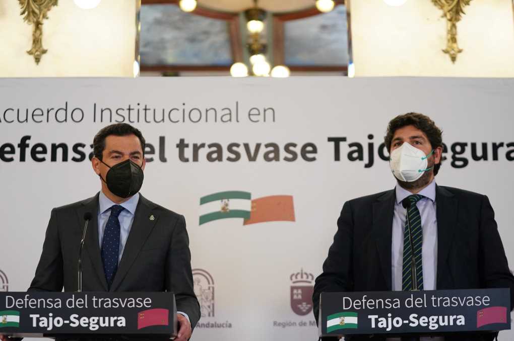 Andalucía Murcia Trasvase Tajo-Segura