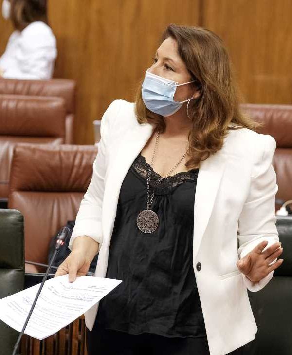 carmen crespo en el Parlamento Andaluz