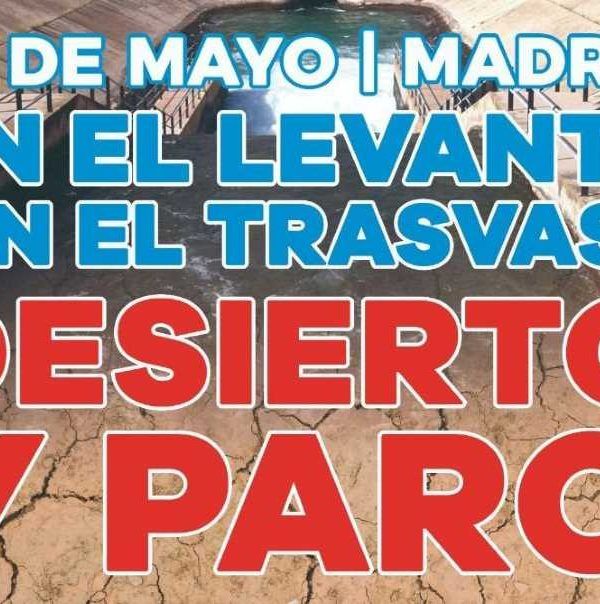 cartel trasvase