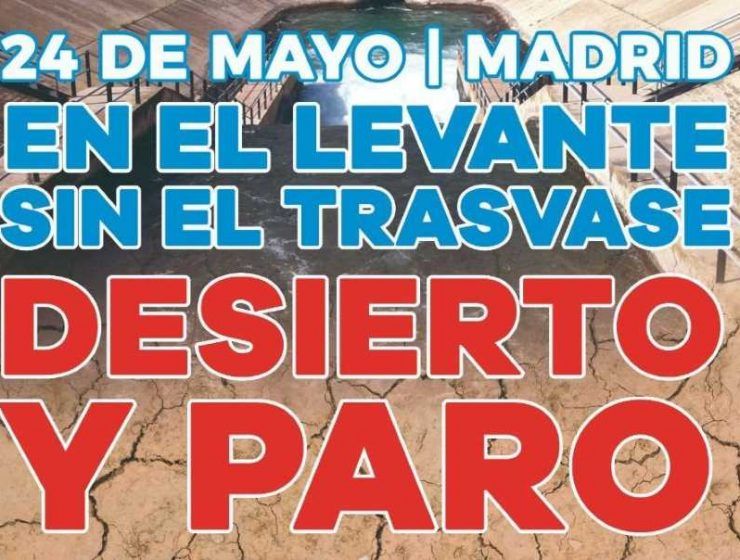 cartel trasvase