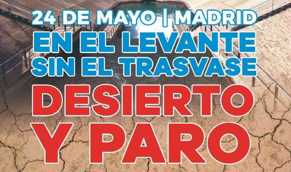 cartel trasvase