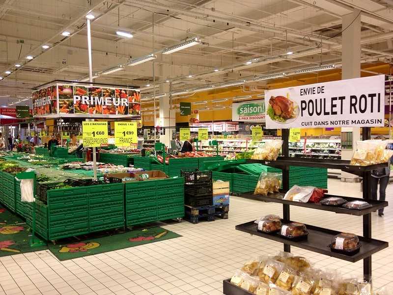 supermercado francés