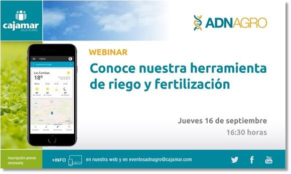 webinar riego Cajamar