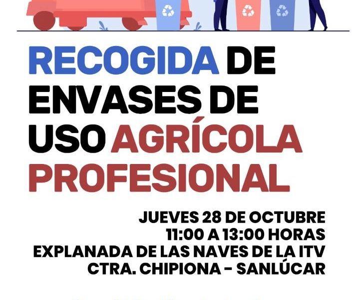 cartel recogida de envases