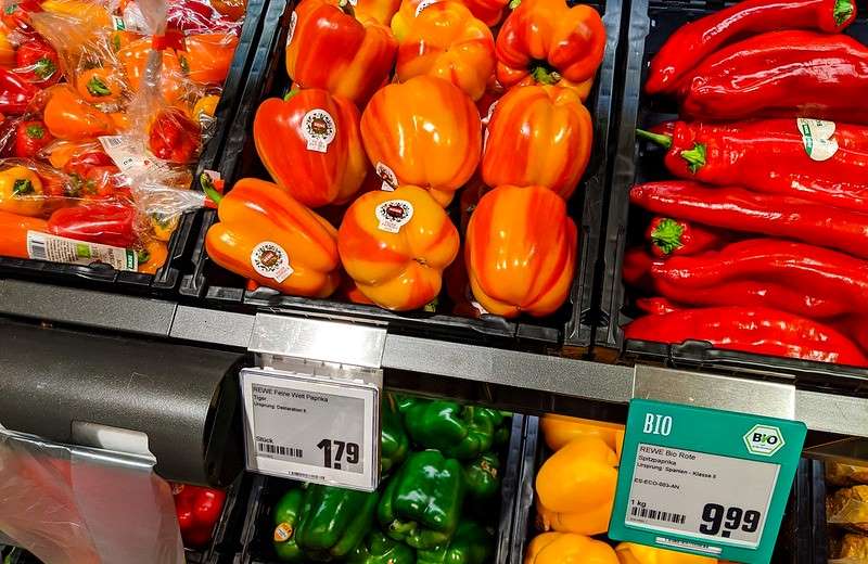 pimientos en Alemania