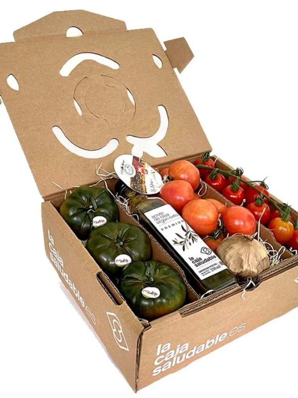 caja saludable Navidad
