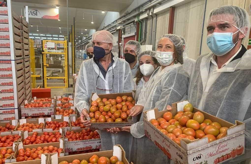 consejera visita CASI