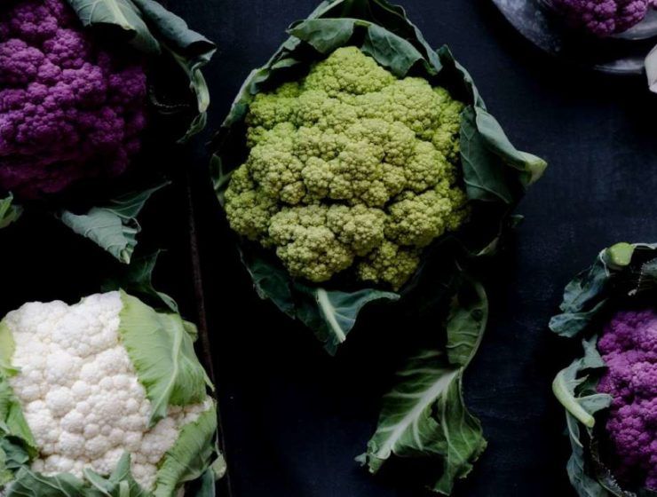 coliflor multicolor