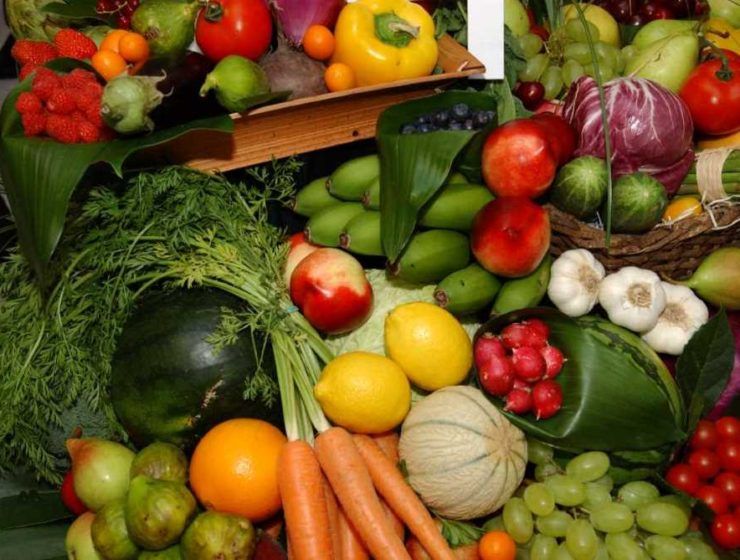 frutas y verduras