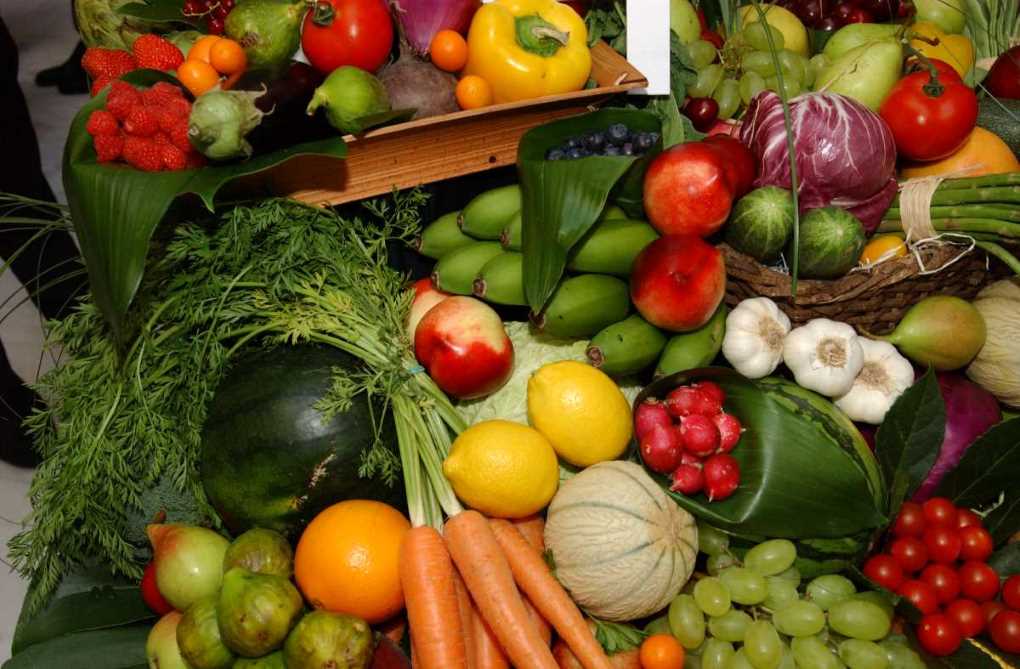 frutas y verduras