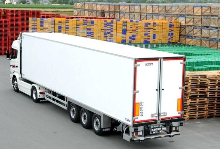 camión transporte