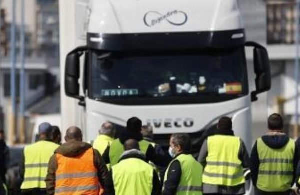 chalecos amarillos paro transporte