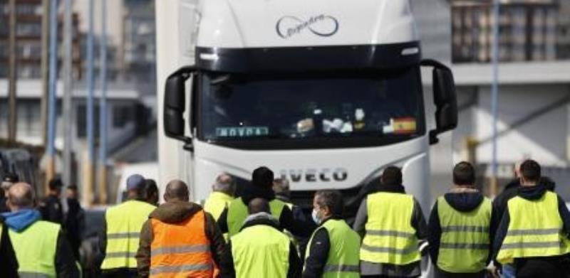 chalecos amarillos paro transporte