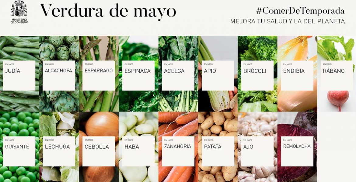 hortalizas de mayo ministerio de consumo