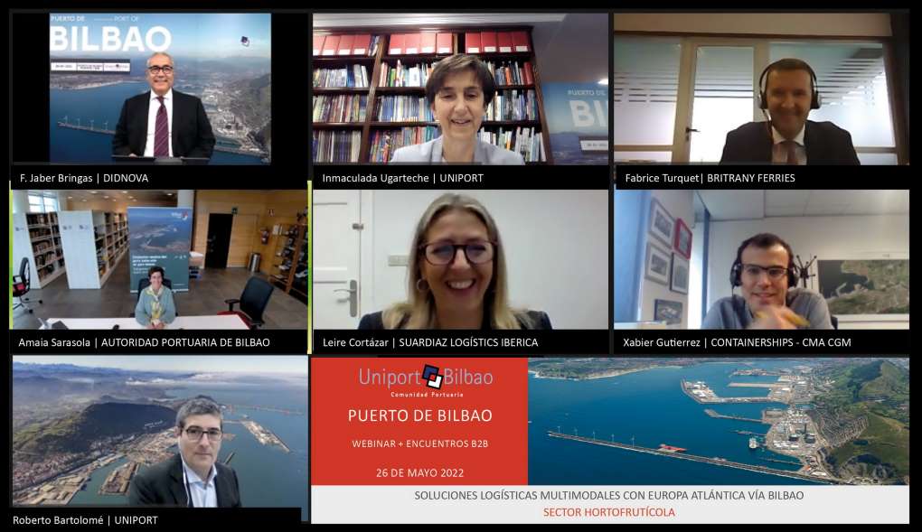 webinar puerto Bilbao