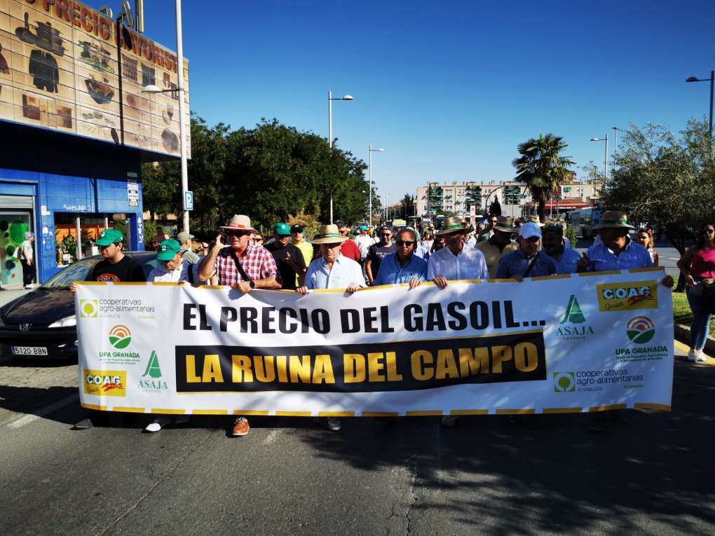 tractorada precio gasoil