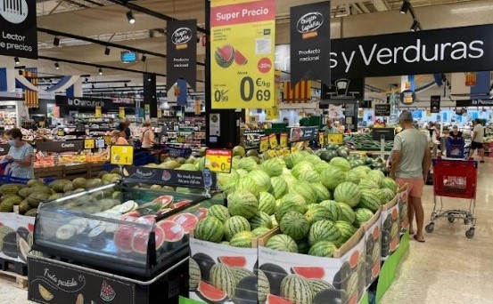 sandía Carrefour