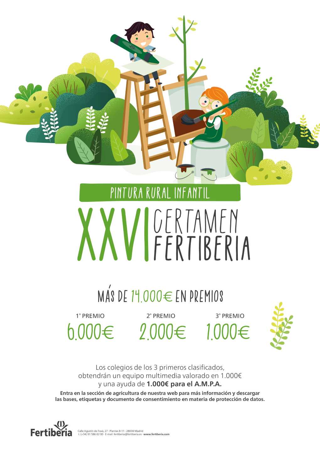 Cartel Certamen Fertiberia Pintura 2022