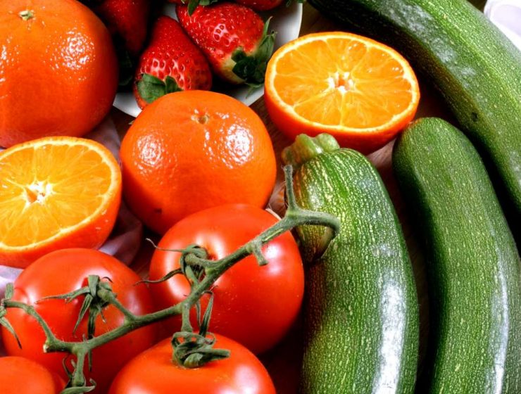 Frutas y hortalizas