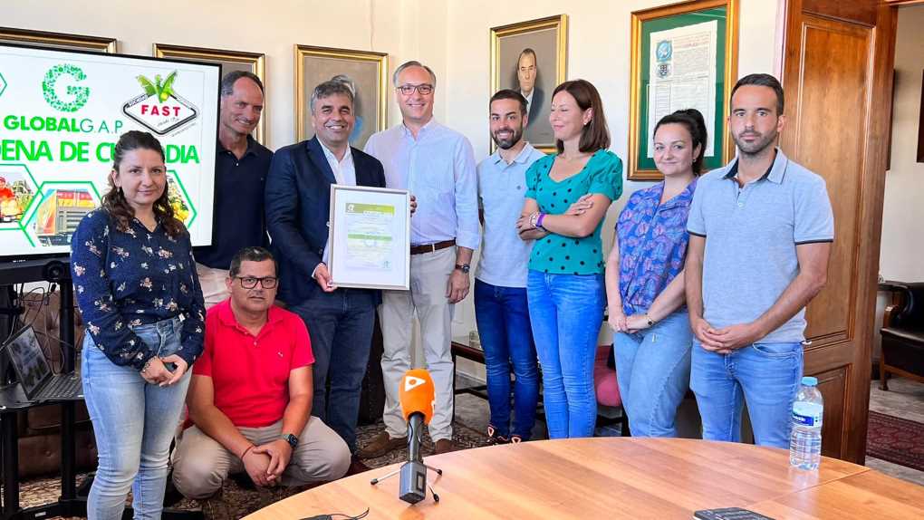 certificado GLOBAL GAP FAST