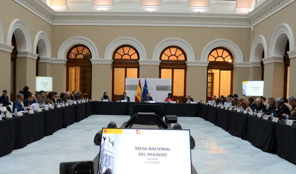 ministro Mesa regadío