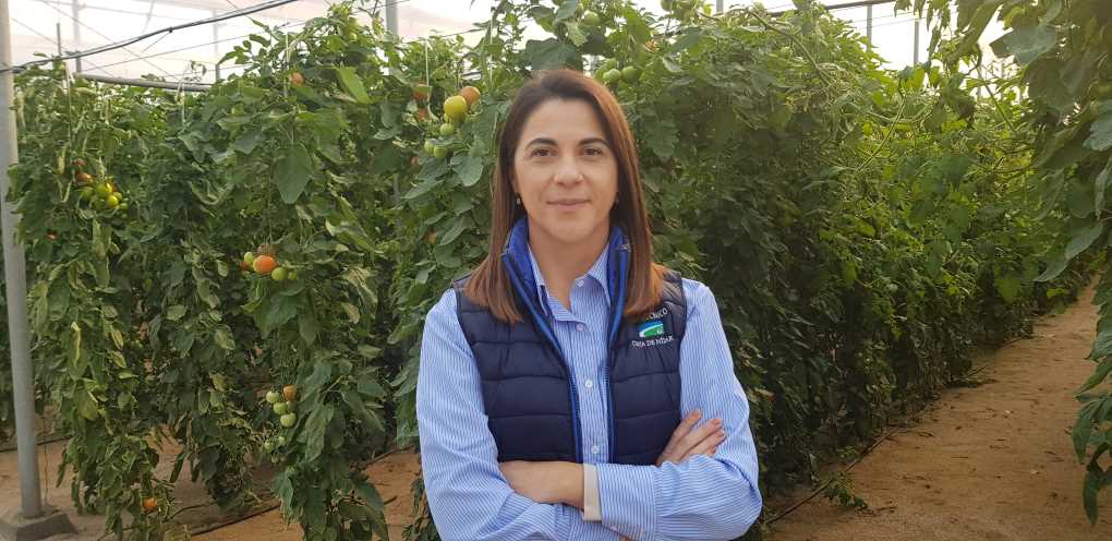Pepi Pérez, técnica de Costa de Níjar