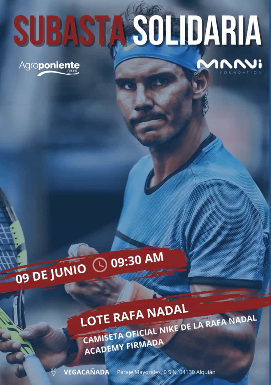Subasta solidaria_Rafa Nadal