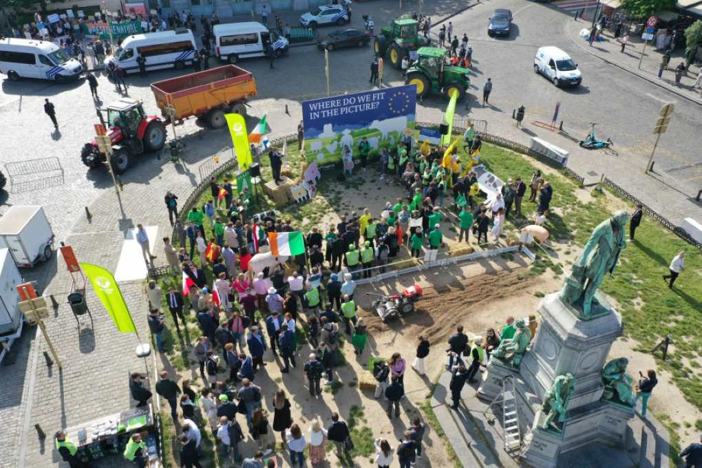 protesta bruselas