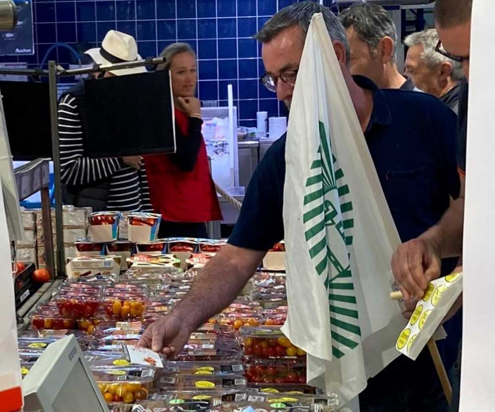 protesta francia tomate Marruecos