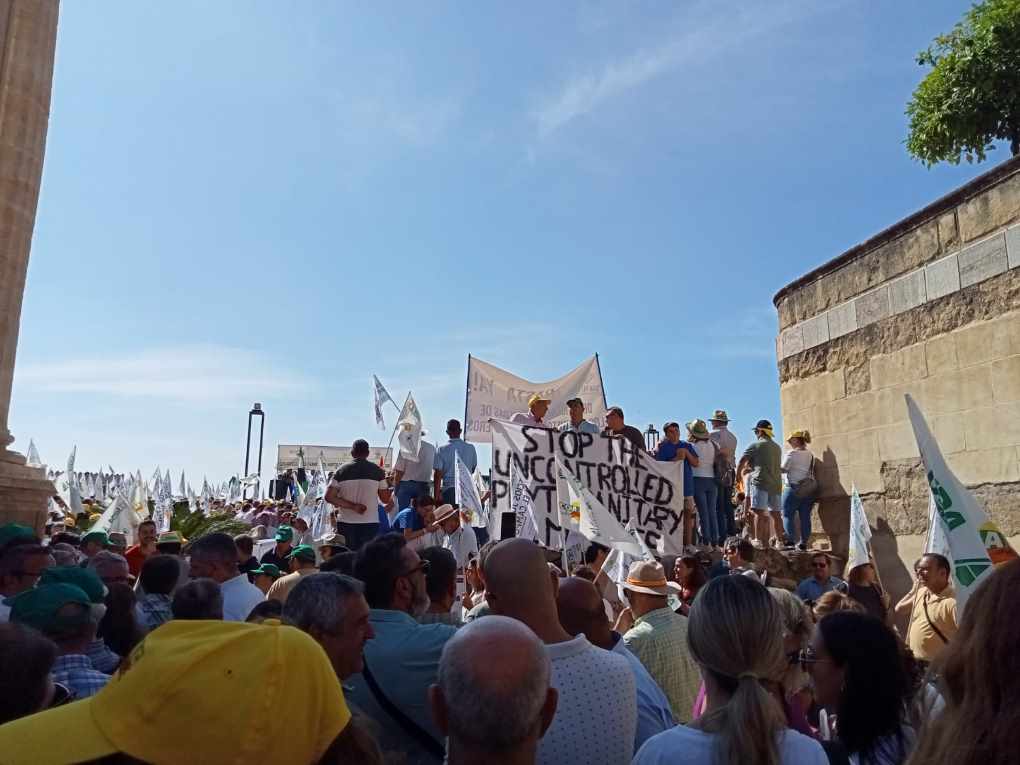 Manifestación agro Córdoba