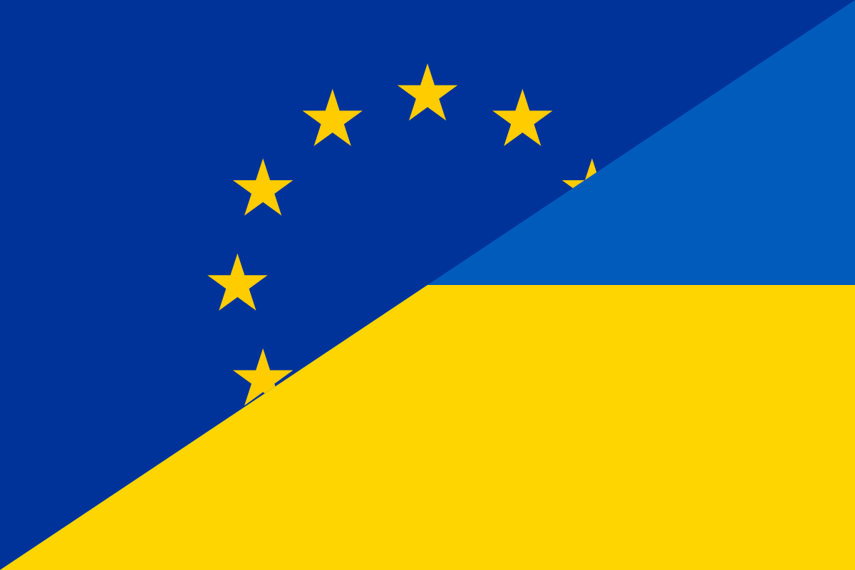 Banderas UE Ucrania