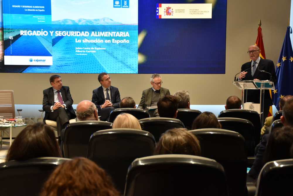 Presentación 'Regadío y seguridad alimentaria. La situación de España'