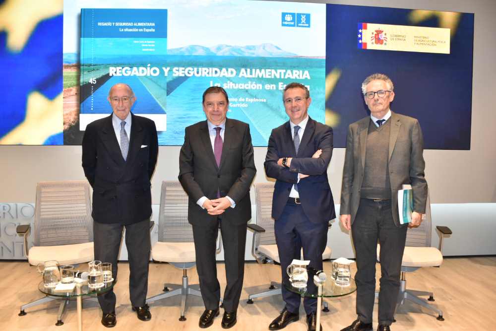 Presentación 'Regadío y seguridad alimentaria. La situación de España'