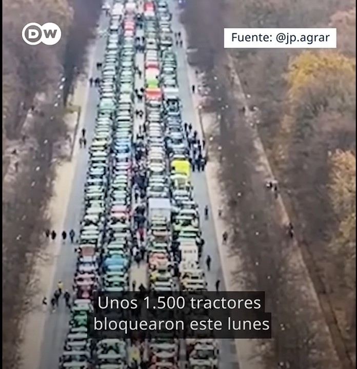 tractorada Alemania