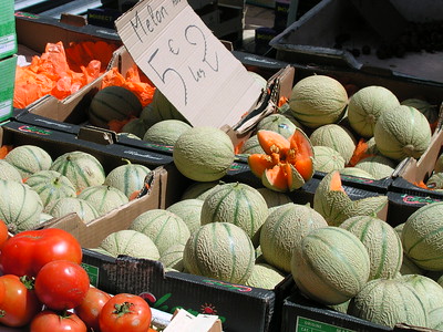 tomates y melones
