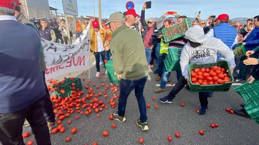 protesta agricultores