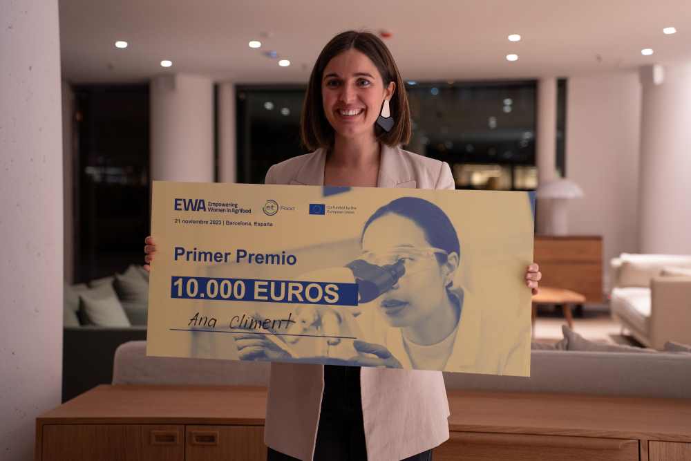 Ana Climent premio EIT Food