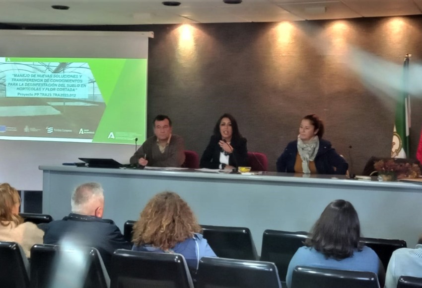 jornada IFAPA flor y planta en Chiclana
