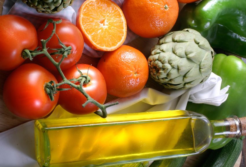 aceite y hortalizas