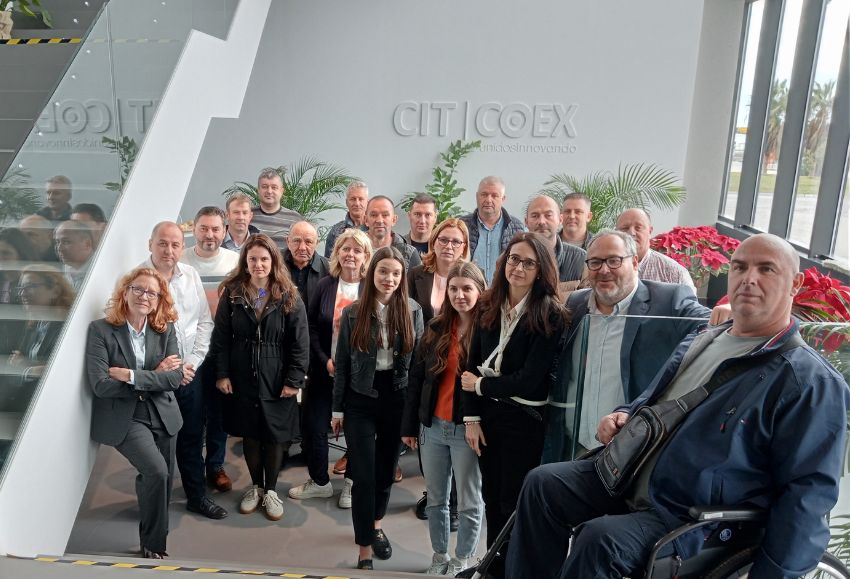 CIT COEX_Visita rumanos y holandeses