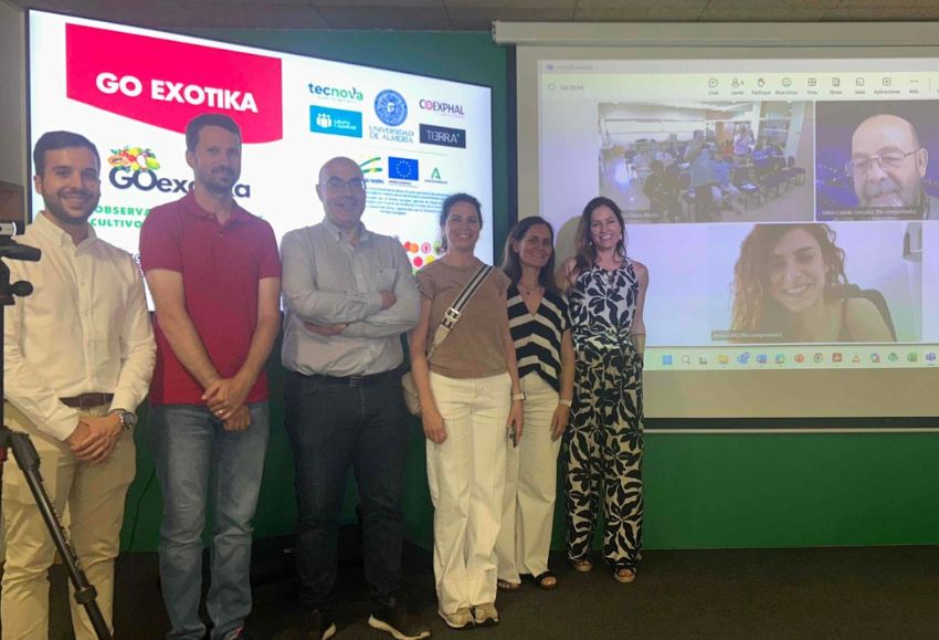 Socios del Grupo Operativo Regional GOexotika durante el tercer workshop regional.