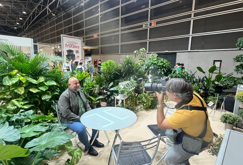 PACO RUBIO EN IBERFLORA