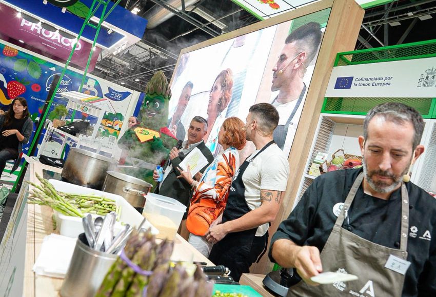 showcooking espárrago