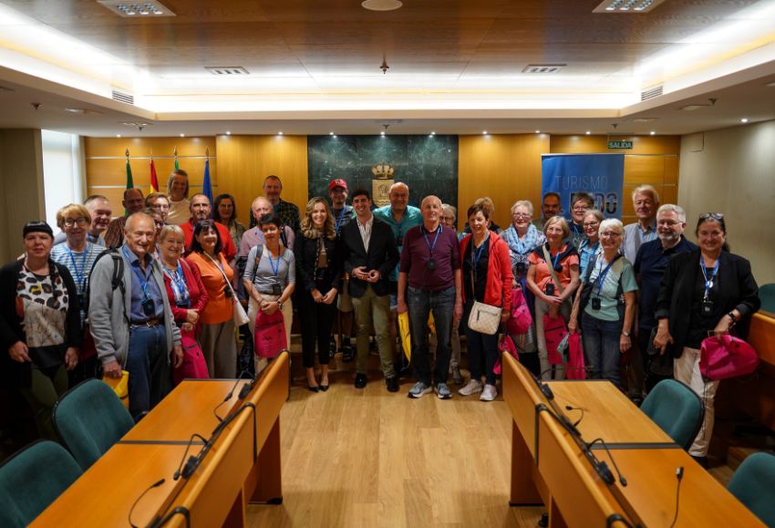 visita el ejido agricultores alemanes