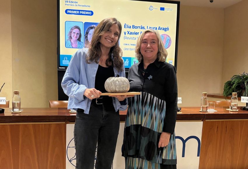 Laura Aragó 1 premio EIT Food periodismo